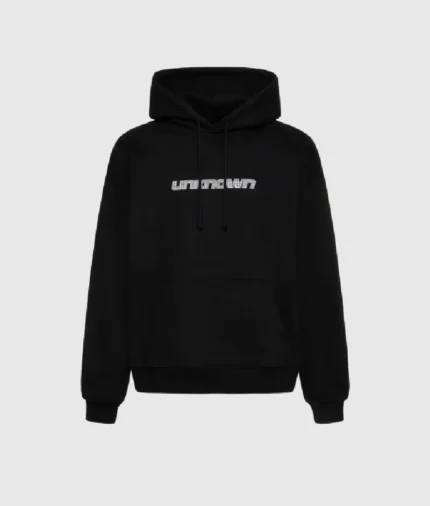 Unknown Iced Out Style Dagger Hoodie Black (3)