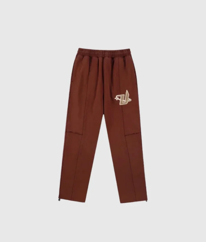 Unknown London Panelled Tracksuit Brown (1)