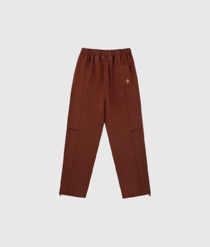 Unknown London Panelled Tracksuit Brown (4)