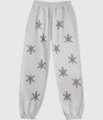 Unknown London Rhinestone Jogger GreyPurple (1)