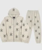 Unknown London Rhinestone Tracksuit Sand (3)