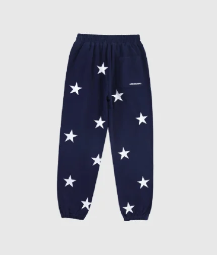 Unknown London Star Joggers Navy (1)