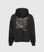 Unknown Universe Logo Cotton Blend Hoodie Black (4)