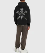 Unknown Vintage Tribal Dagger Cotton Hoodie Black (3)