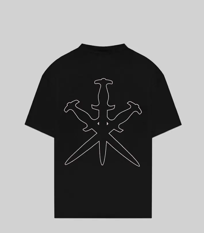 RETRO LOGO RHINESTONE TEE – BLACK G RETRO LOGO RHINESTONE TEE – BLACK G