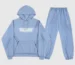Unknown London Retro Logo Tracksuit Blue